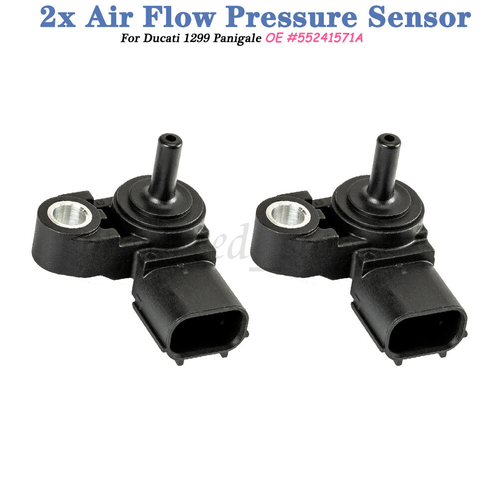 Two map-quality airflow pressure sensors for Ducati Multistrada 1200S Touring 10-14. v