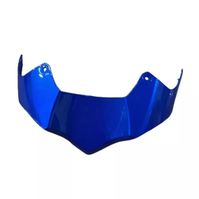 Blue Lower Front Winglet Headlight Fairing Cowl Spoiler for Kawasaki Z900 17-19