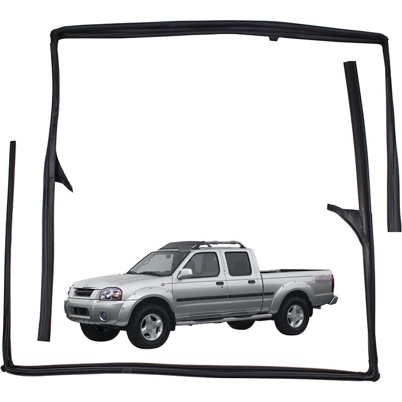 Rubber for the right-hand front door window operating channel of for Nissan D22 Frontier 1998 - 2004 LH Q