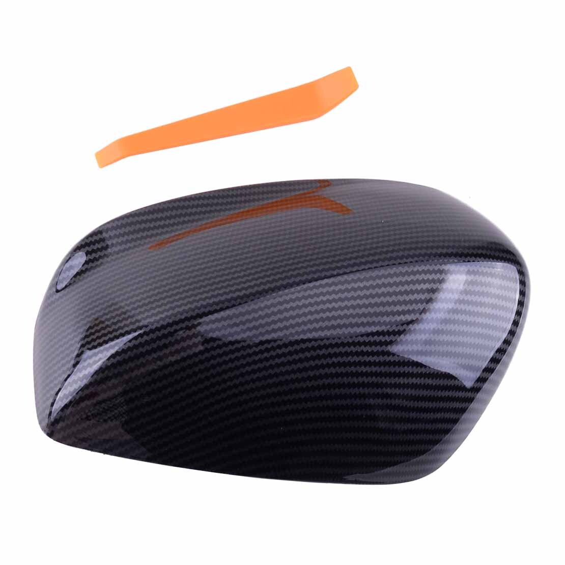 Carbon Fiber Style Side View Mirror Cover Cap Fit for for Honda Accord 2013-2017 v