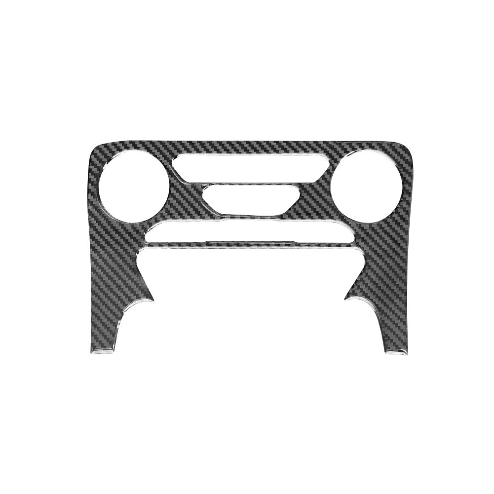 Carbon Fiber Interior Dashboard Storage Box Panel Trim Cover for 2015 v