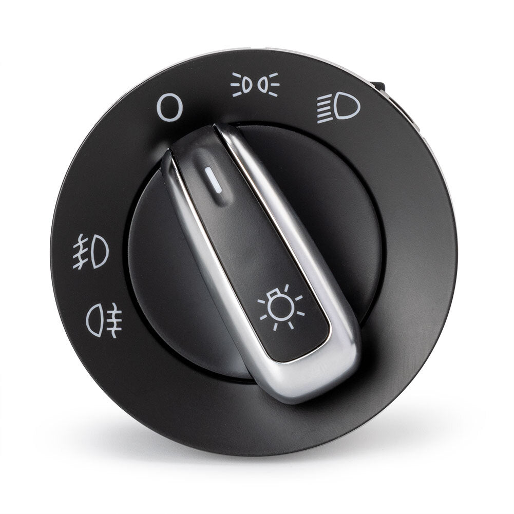 Car headlight switch chrome 3BD941531A suitable for Audi , for Volkswagen for Golf Mk4, for Passat , PLO, for Tiguan
