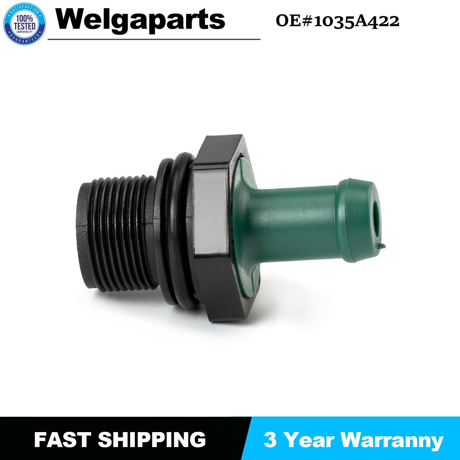 1x PCV Valve for Mitsubishi Lancer 2.0L-L4 Outlander Eclipse 6P1361 New 1035A422