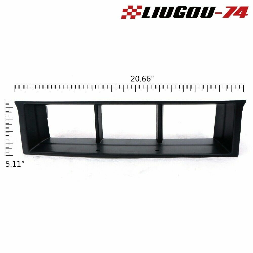 Fits 09-14 EL3Z-17K945-AA Lower intercooler grille cover insert panel A- v