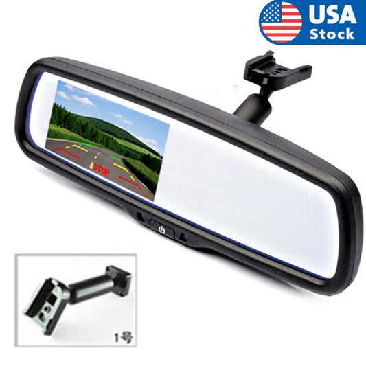 Auto Dimming Rear View Mirror Monitor Color Car Monitor Built-in Special Bracket Q