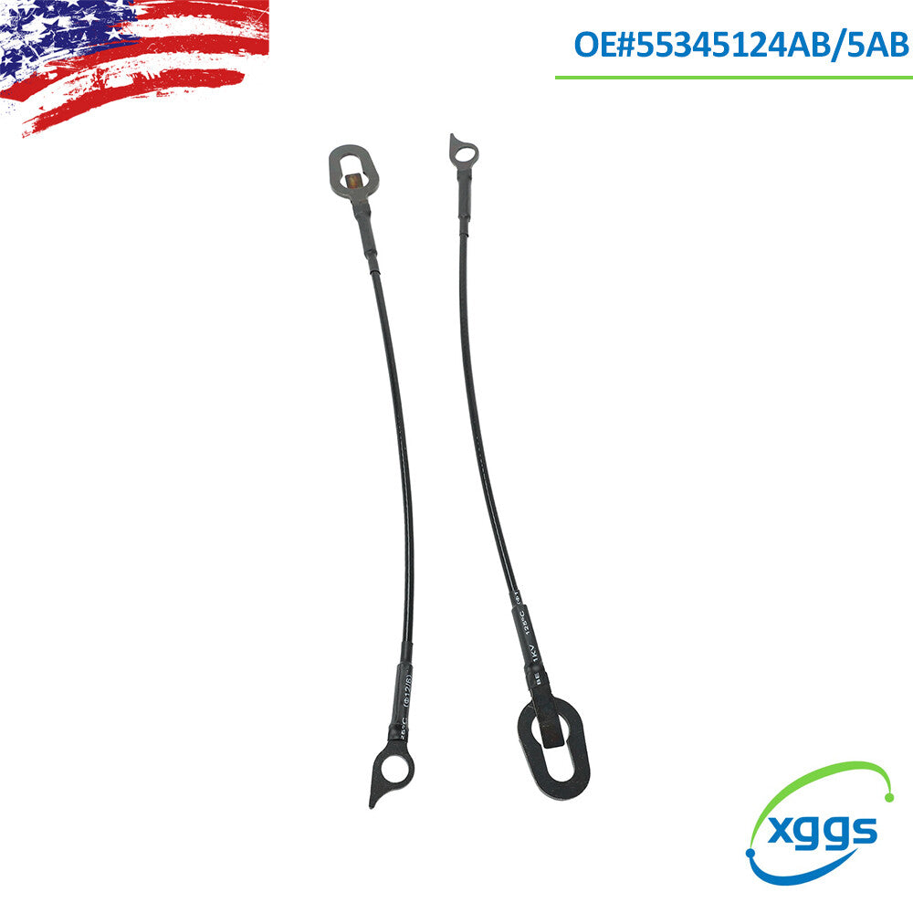 2PCS for DODGE for RAM 1500 2500 3500 PICKUP Tail Gate Cables 55345124AB 55345125AB Q