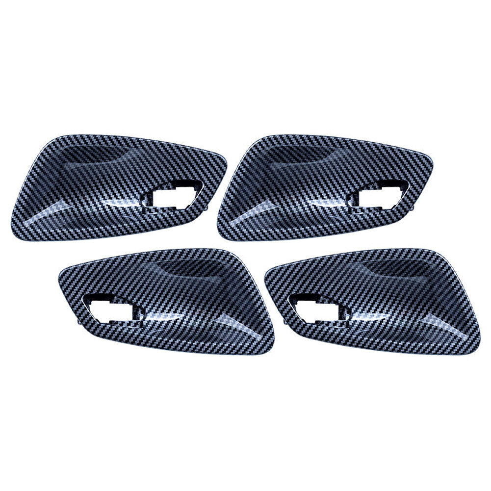 Inner Door Handle Bowl Cover for BMW 3 Series E90 2005-2012 Carbon Fiber