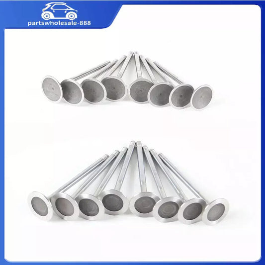 16Pcs Engine Intake Exhaust Valves for BMW 120i 320i E87 E90 E91 E92 E84 N46