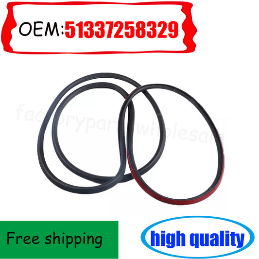 Front door weatherstripping gaskets are suitable for F30, F30N, F31, F31N, F35, and F80. new. n