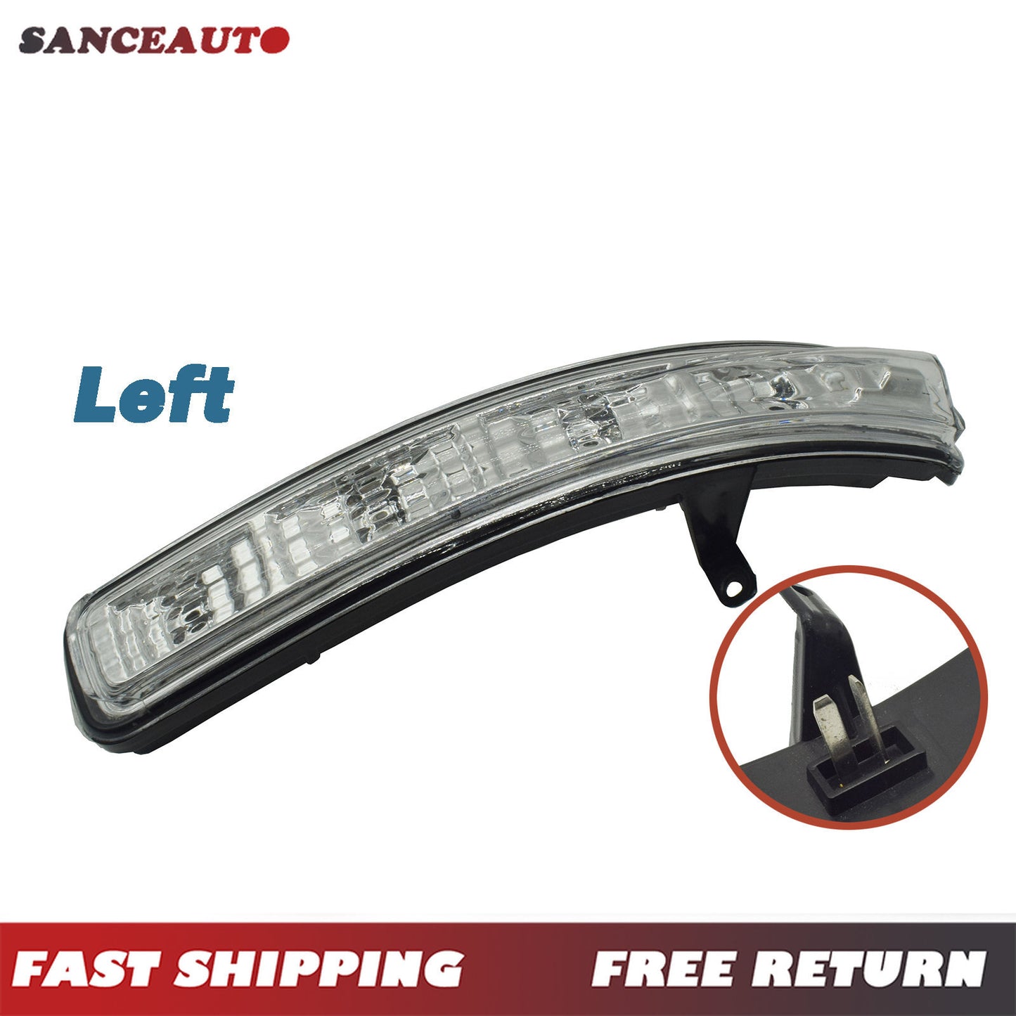 Applicable to Explorer 11-19 left drive mirror turn signal flashing light BB5Z13B375A- n