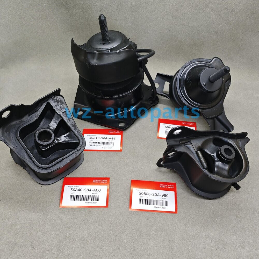 Equipment Manufacturer ( ) New 4x Engine and Transmission Motor Mounts for 98-02 for Honda Accord 2.3L I4 Automatic Transmission
