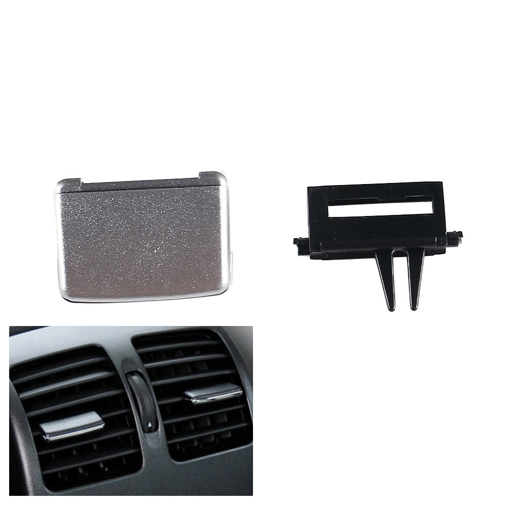 Silver A/C Air Vent Outlet Tab Clip Repair Kit for Mercedes-Benz W207/W212 E260 Q