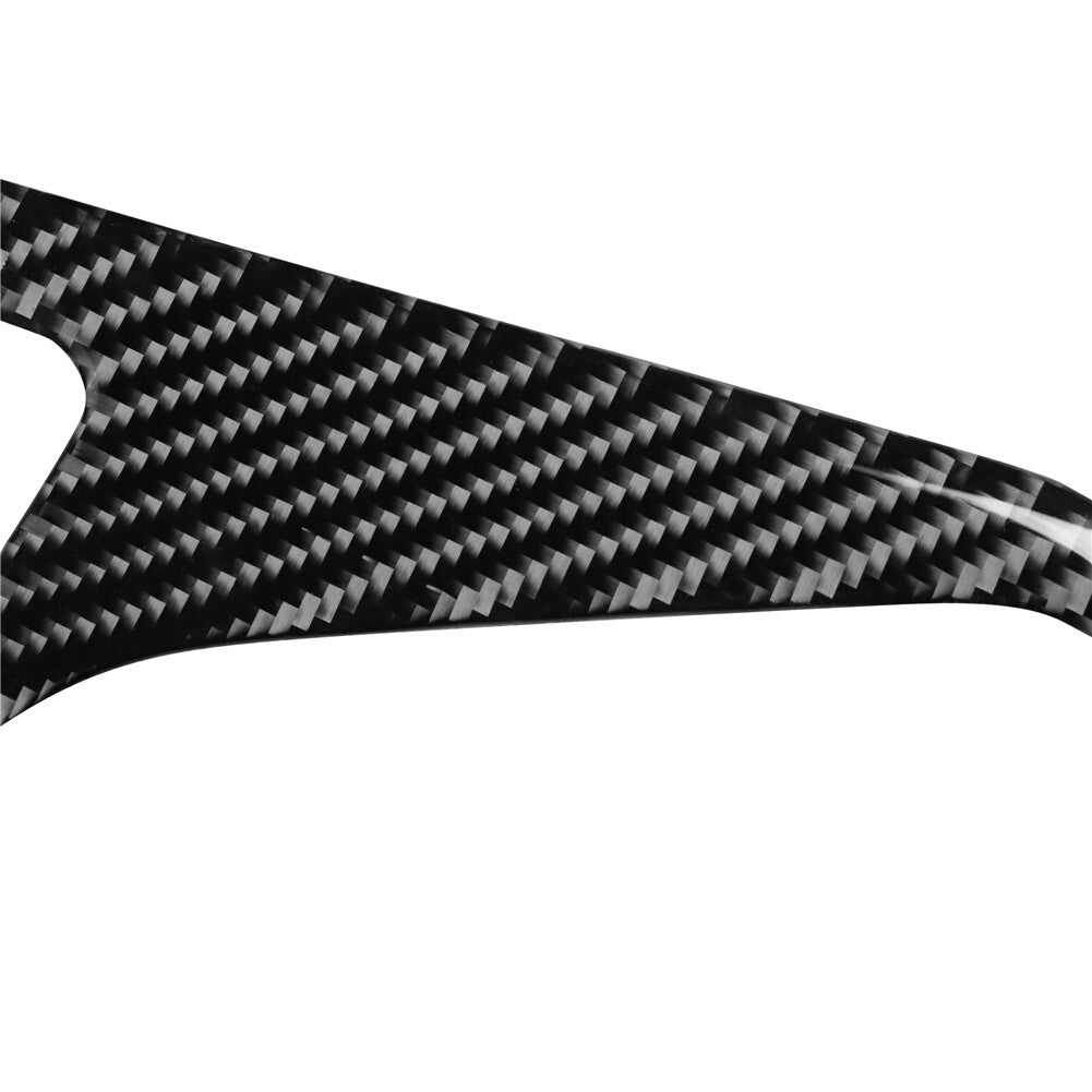 for Audi for A4 2017-2019 Carbon Fiber Gear Shift Panel Side Decorative Cover Trim