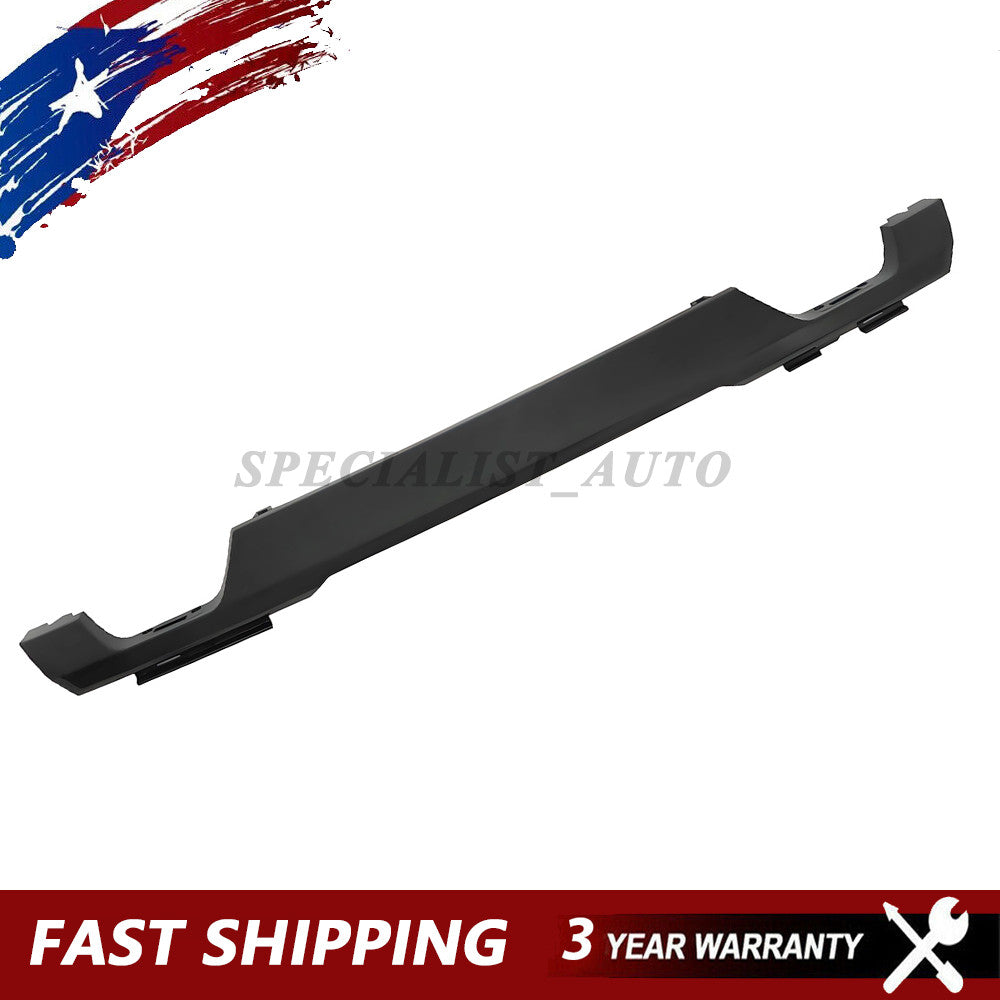 New For 2021 2022 2023 for Ford F150 Black Front Bumper Lower Molding Trim Valance