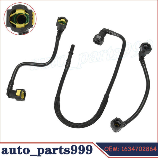 3-piece fuel line hose kit for 98-05 for Mercedes W163 ML320 ML430 ML55 AMG V6 V8 n