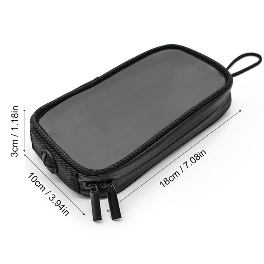 Motorcycle Cell Phone Holder Mount Case Bag Magnetic Fuel Tank Pouch Waterproof Q