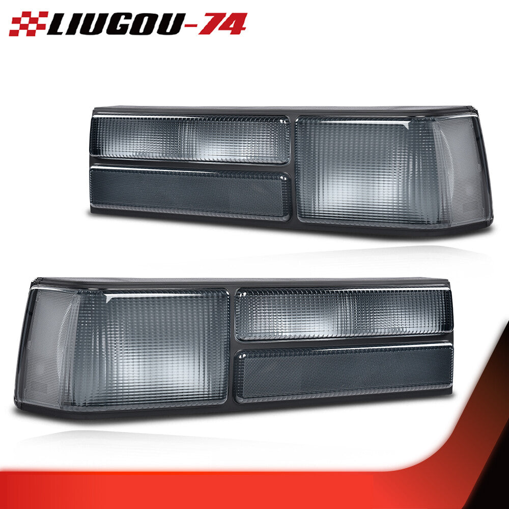Smoked Lens Rear Tail Lights No Bulb fit for 1987 - 1993 for Mustang New- v
