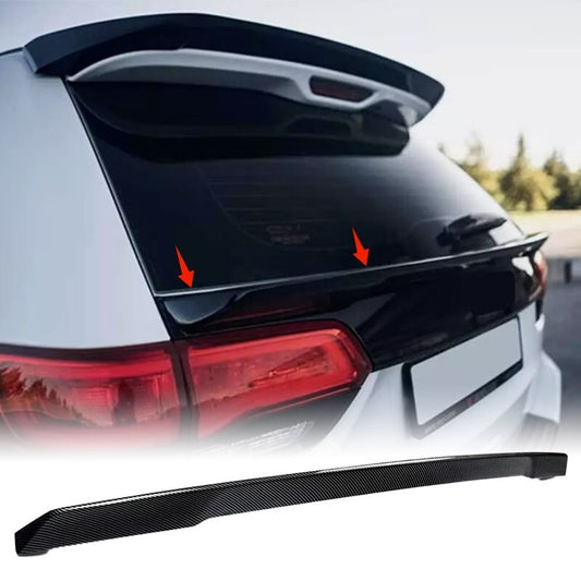 WK2 SRT Rear Spoiler Mid-Wing for Jeep Grand Cherokee 2013-2021 Carbon Fiber ABS n