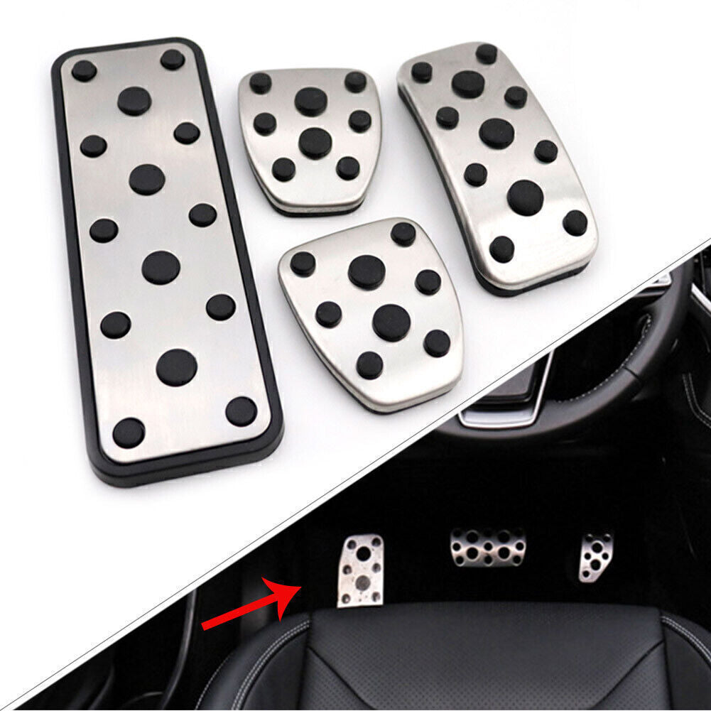 Foot Gas Brake Pedals Cover Kit for Subaru Legacy Outback XV Impreza Forester US