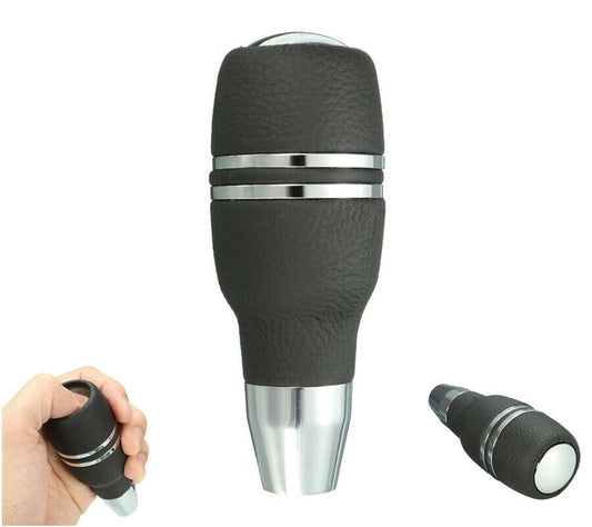 Universal Car Automatic Shift Button Shift Lever Handle Lever Button Black Q