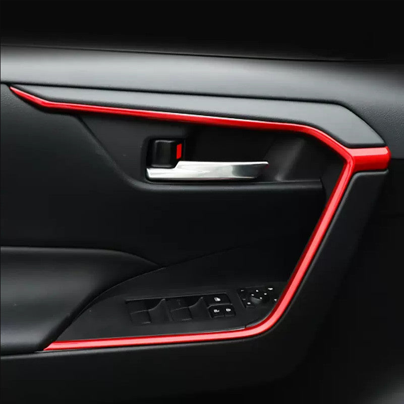 for Kia Carnival 2022-2023 Carbon Fiber ABS Door Handle Bowl Molding Cover Trims v