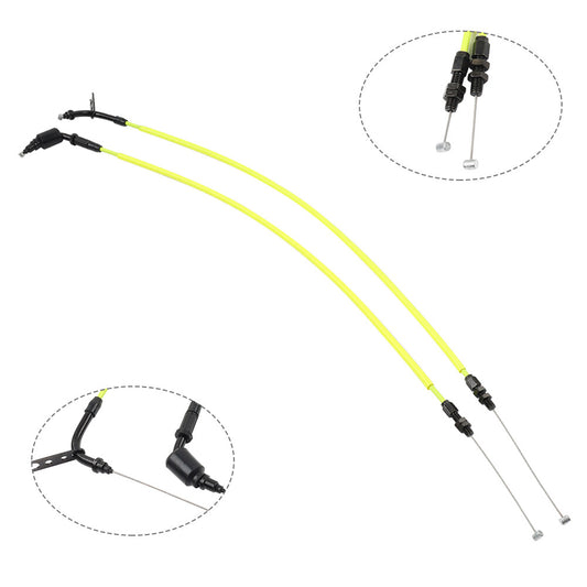 Throttle Cable Wire Line Linkage Yellow for Suzuki GSXR1000 2009-2016 16