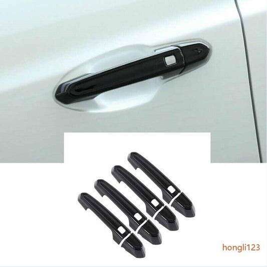 for Cadillac XTS 2013-2017 Gloss Black Outside Door Handle Molding Cover Trim 8P