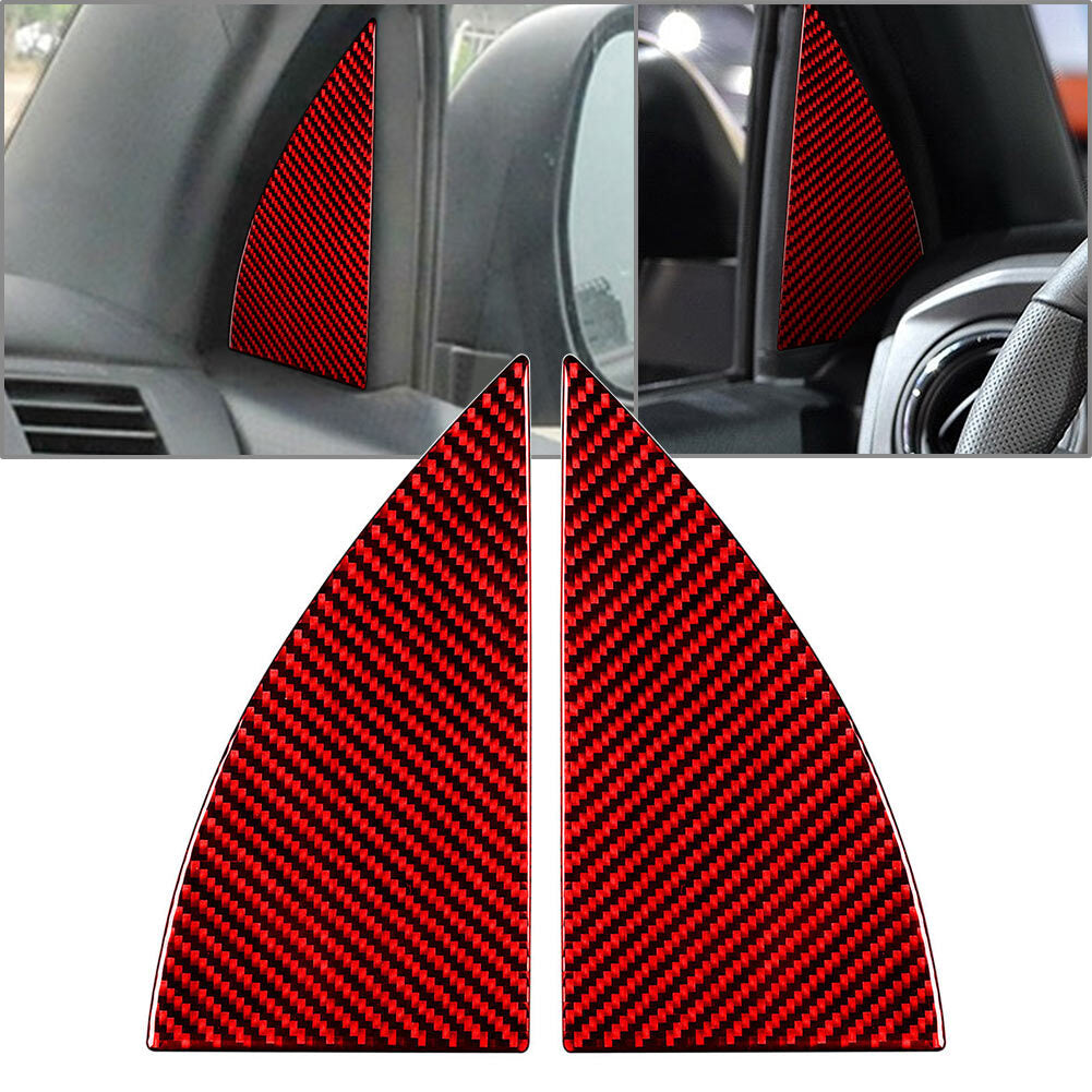 Innent¨¹r A-Sule Abdeckung Trim F¨¹r for Toyota Tacoma 2015-2022 Rotes Auto LHD
