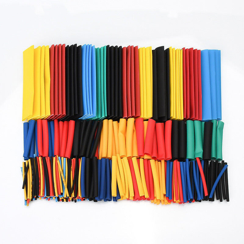 328* Car Assorted Electrical Cable Heat Shrink Tube Tubing Wire Wrap Sleeve Set v