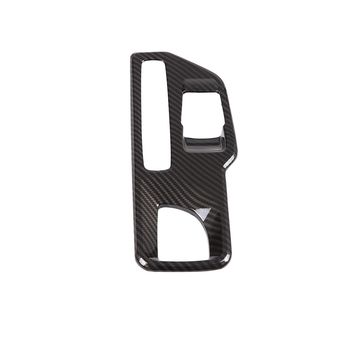 for Hyundai for Tucson 2016-2021 Carbon Fiber Steering Wheel V Type Cover Trim 1pcs- v