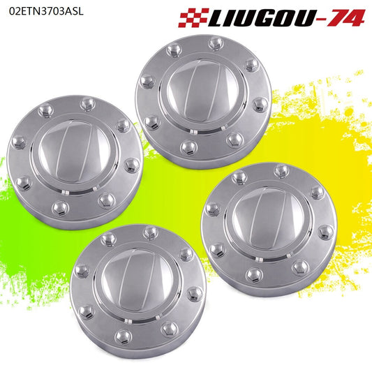 4-piece set of 1-ton Dually Alcoa alloy wheel center cover set suitable for 11-16 for Dodge for Ram 3500- v