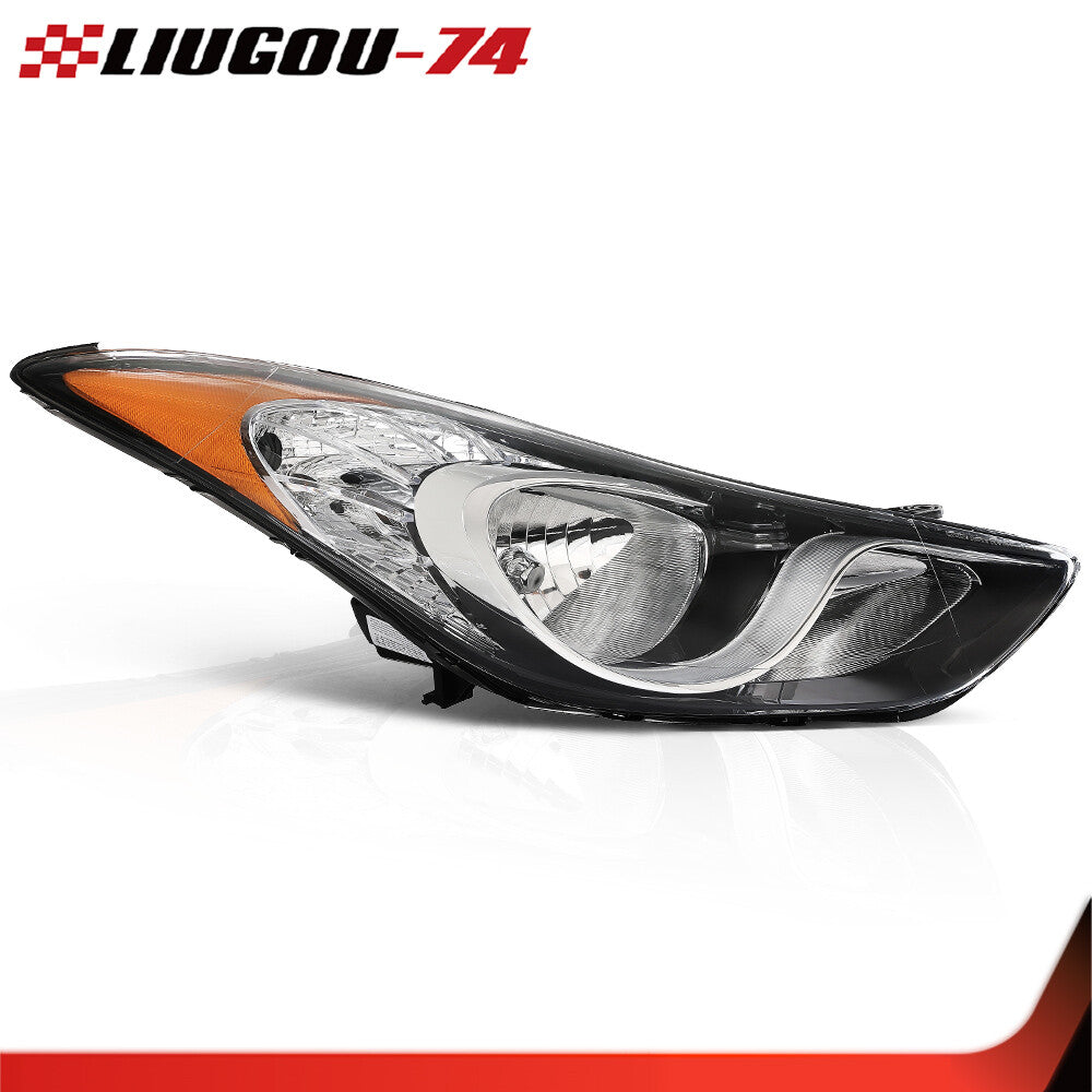 Halogen headlight assembly suitable for 2011-2013 for Hyundai for Elantra 921023y000- v
