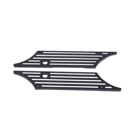 Black CNC Billet Saddlebag Latch Cover for Harley Touring Hard Bags 1993-2013 Q