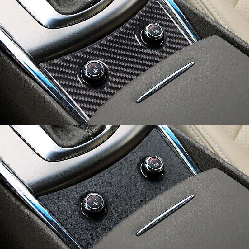 for infiniti G37 2010-2013 Carbon Fiber Middle Console for Seat Heating Panel Trim