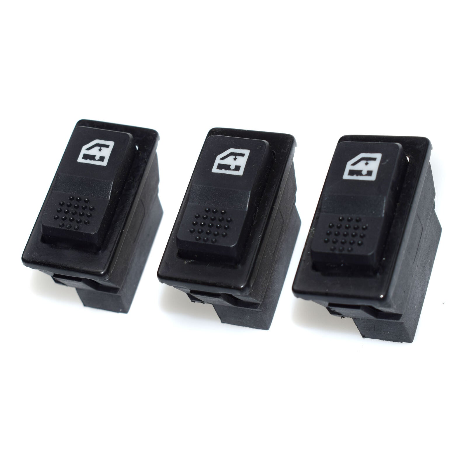 New Power Window Switch 5 Pin Fit Universal 12V 20A Automatic Switch Set 3 Pieces - v
