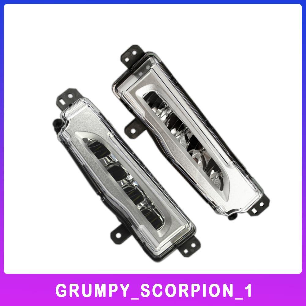 Pair Front Fog Light Lamp LED Left+Right For 2019 2020 2021 for BMW for X5 G05 X7 G07