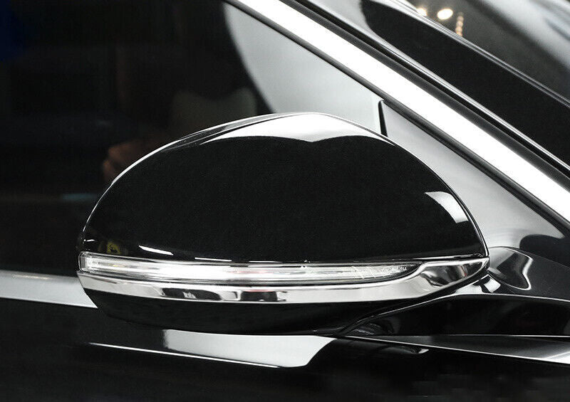 for Benz C-Class 2022-2023 S.Steel Silver Exterior Rear View Mirror Strip Trims
