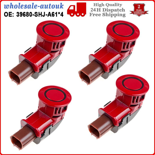 4PCS PARKING SENSOR FRONT OR REAR for HONDA CRV CR-V 2007-2012 39680-SHJ-A61 NEW Q