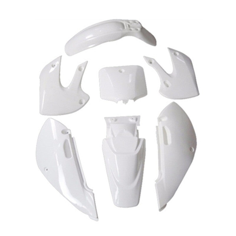 Full set of plastic fuel tank and for seat suitable for KLX110, KX65, DRZ110, RM65 Pit bicycles 125/140cc.