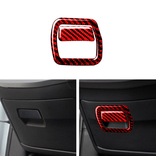 2X Carbon Fiber Interior Front Window Control Cover Trim For F150 FX4 04-08 v