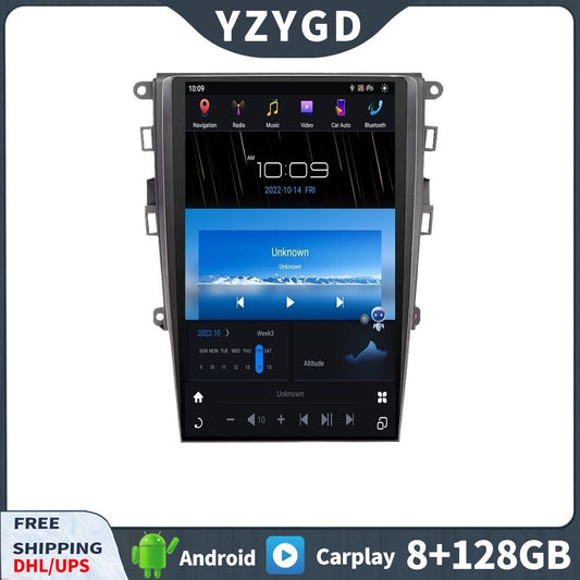 Android for Ford Mondeo Fusion MK5 2013-2021 Car Radio Carplay Receiver 128GB