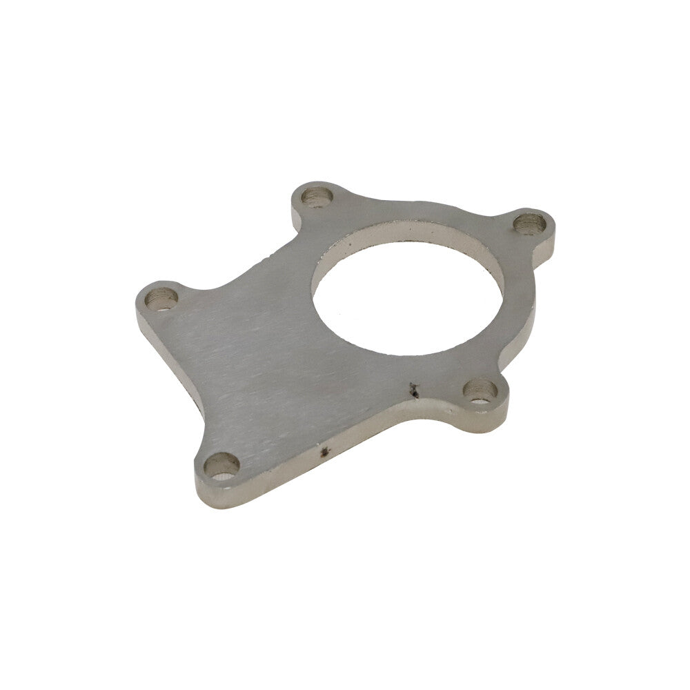 1/2-inch 5-bolt steel flange weldable turbine exhaust pipe downpipe adapter suitable for T3/T4