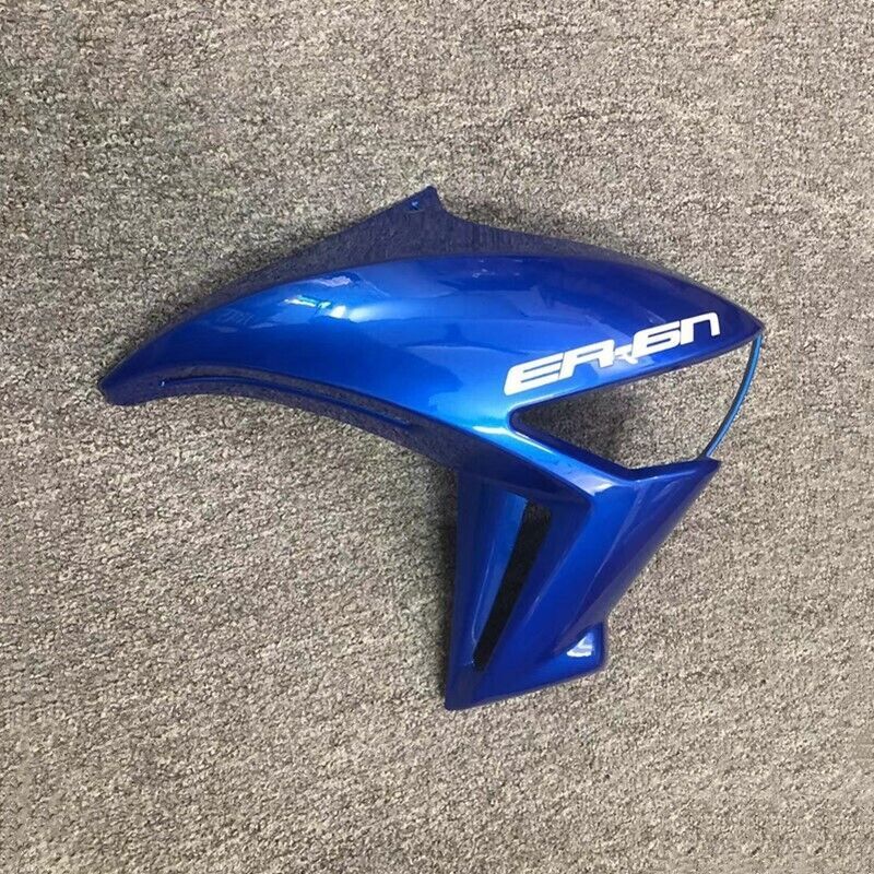Suitable for 2009-2011 for Kawasaki ER-6N Blue Front Radiator Cover Panel Shaft