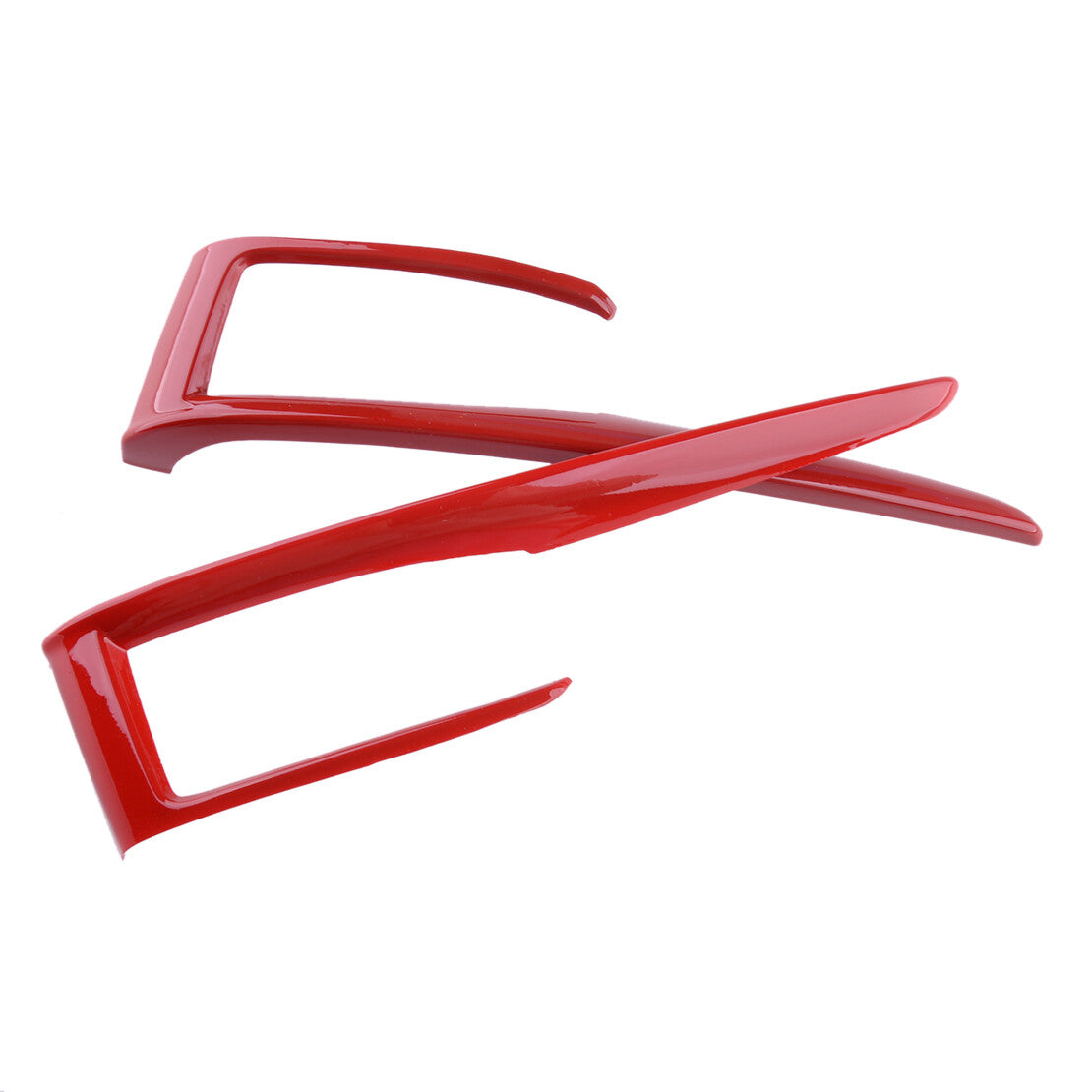 Red Interior Gear Shift Box Panel Cover Trim Frame Fit for for Honda for Civic 10th Gen v