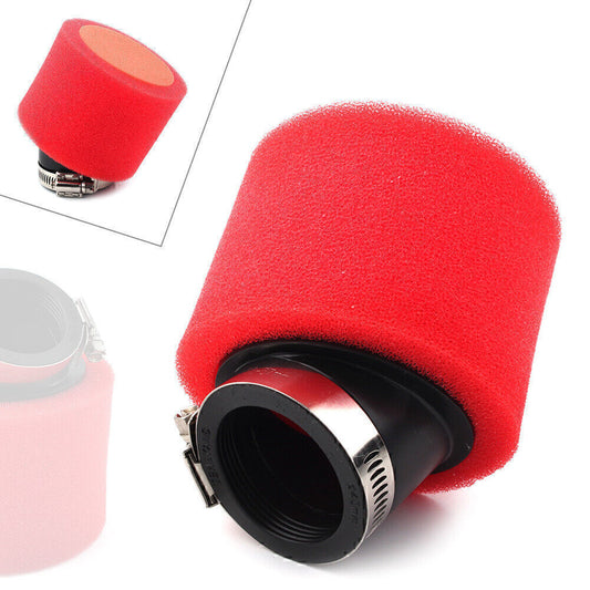 45mm Red Air Filter Cleaner fit CRF 50cc 110 70cc 90 ATV SSR Taotao Dirt Bike wa Q