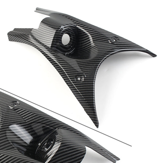 Ignition Key Case Cover Panel Fairing Carbon Fiber Fit for Kawasaki Z800 2013-16 ABS