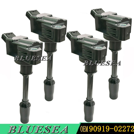 4PCS 90919-02272 Ignition Coil for TOYOTA Prius Prime 1.8L