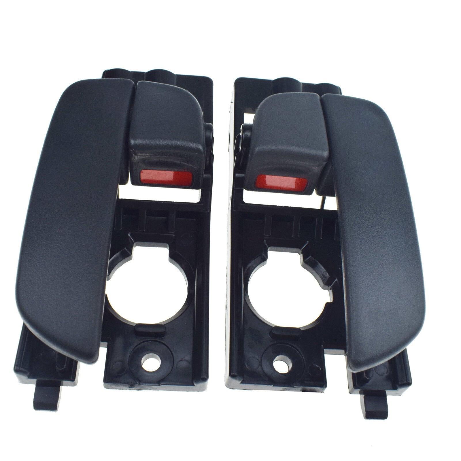 Dark gray front left and right inner door handles suitable for modern 1.6L engines (2007-2011). n