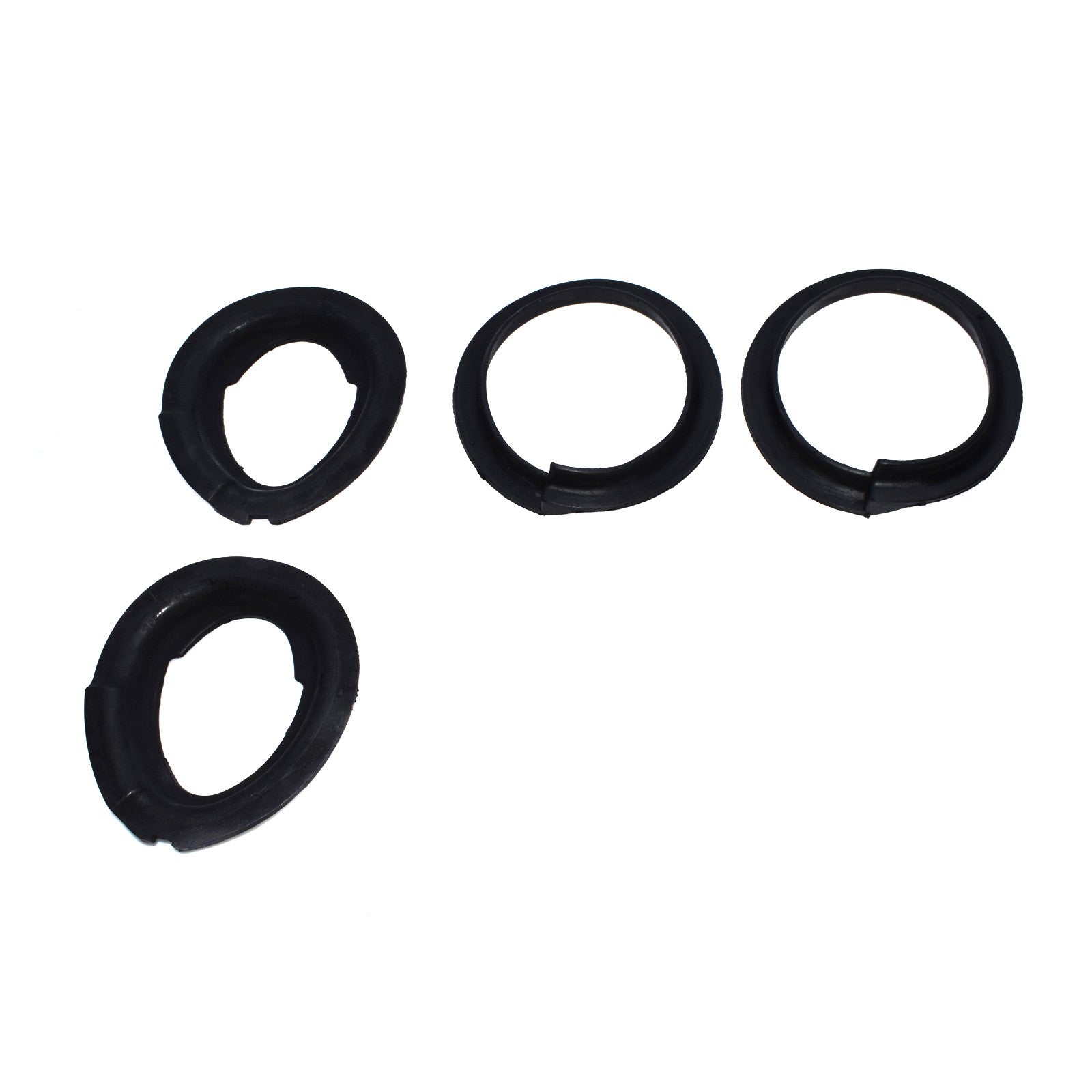 4-piece front upper and lower spring coil pads suitable for E39 31331091867, 31331096664- n