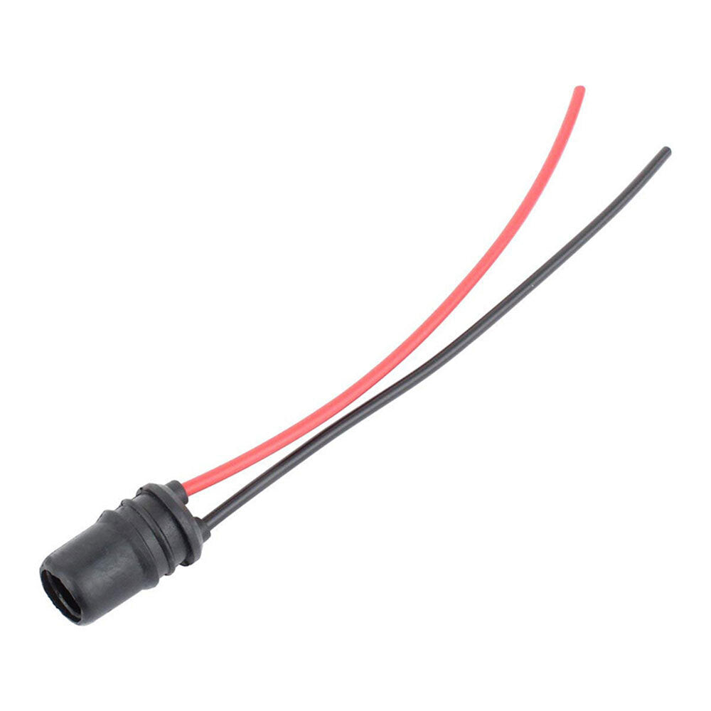 10-pack W5W T10 168 194 bulb extension harness socket connector - n